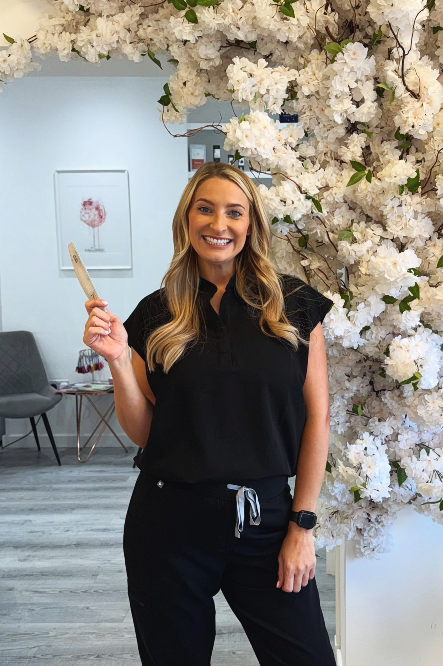 Kirsty Dean, salon owner