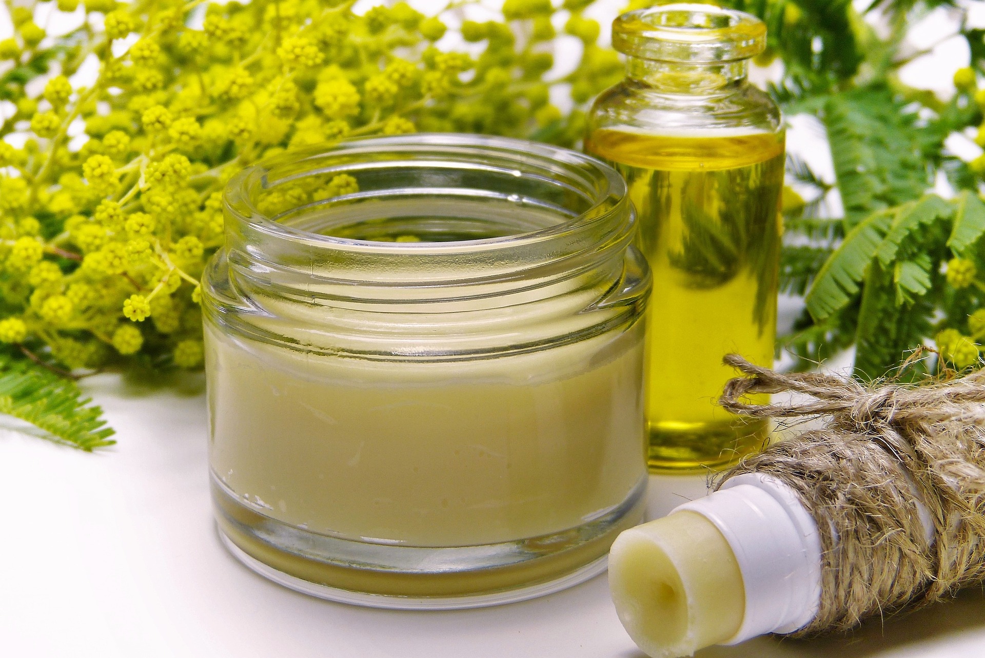 Beauty products made from acacia extracts.