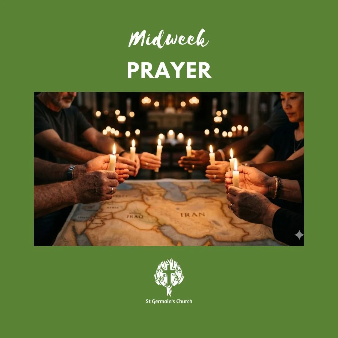 🙏 Midweek Prayer: A Cry for Peace 🕯️

Today our hearts are heavy. As a congregation, we are blessed to include several Iranian Christian families. Their burden is our burden.

Today, we ask you to stop what you are doing for just two minutes to pra