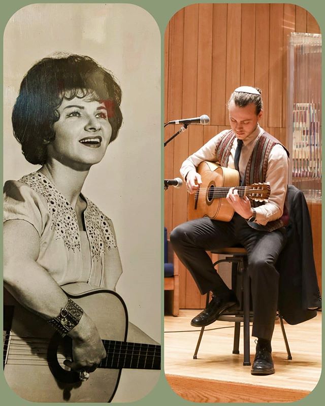 A year ago today I picked up my grandma Tova's guitar and did my best to honor her Israeli folk music tradition. I was accompanied by the greatest cast of characters.
✡️
#israel #israelimusic #folkmusic #hucjir #rabbi #cantor