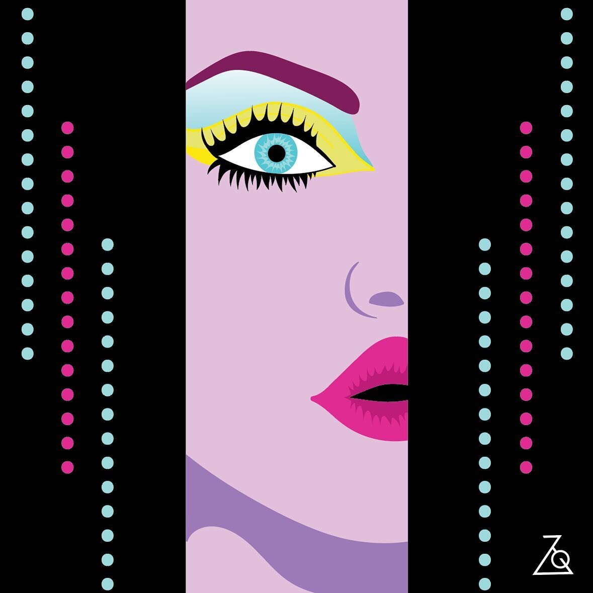 &lsquo;Flickers&rsquo; ⚡️💙⚡️
.
.
.
#womenofillustration #femaleartists #ladieswhodesign #wearemakingmagic #womenwhodraw #atribeofwomen #womenillustrators #graphicdesigner #vectorillustration #illustratorsofinstagram #weloveillustration #graphicartis