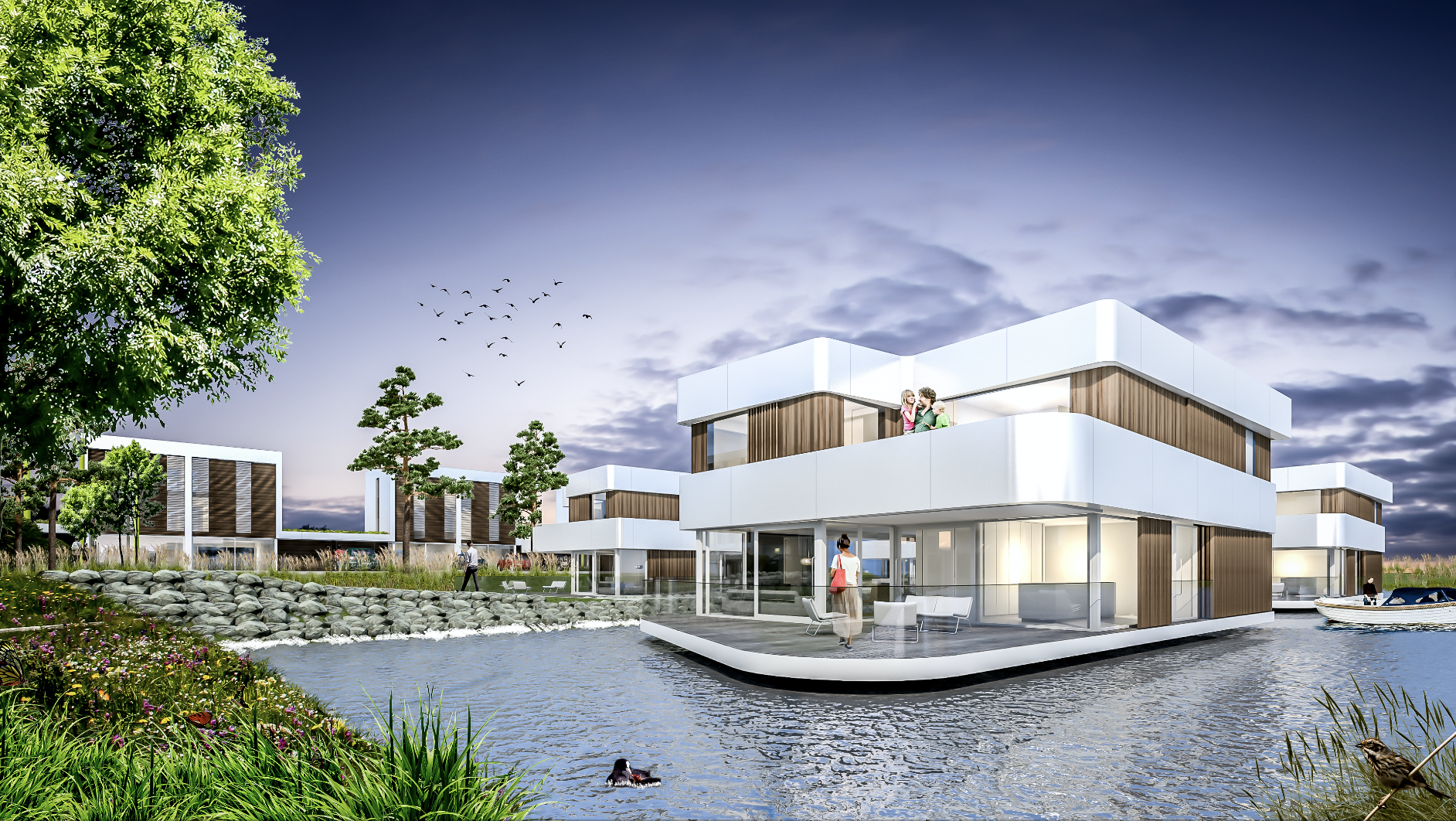 Impressie Steigervilla’s Strand Noord Nesselande