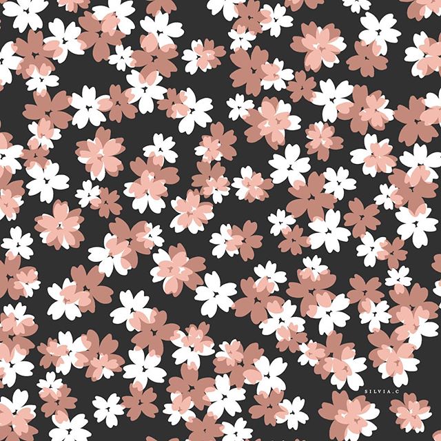 Flora🍥 
#textiledesign #fashion #fabrics #printsandpatterns #dise&ntilde;odeestampados #designstudio #exclusiveprints #surfacedesign #flowers #spring #newseason #estampados #prints #patterns