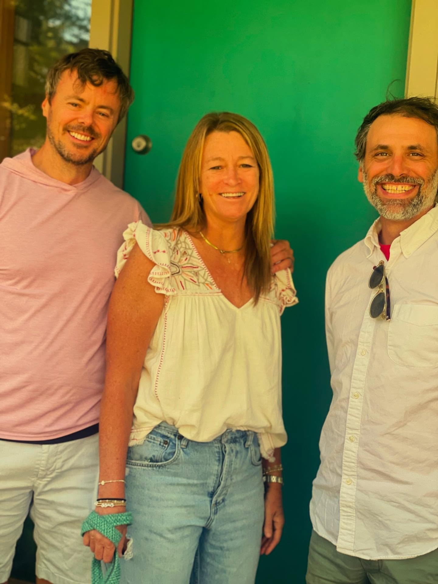 This is Shane and Lisa, proud new owners of a #metcalf designed home in Arbor Hills. During the due diligence period we got them in touch with @bytherivercarpentry and Craig Borum of @ply_plus both who specialize in #mcm and Metcalf homes. They plan 