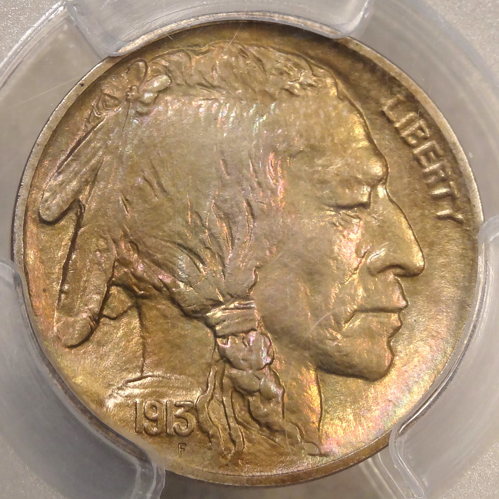 1913 Type 1 Buffalo Nickel, Gem Proof, PCGS/CAC PR-66