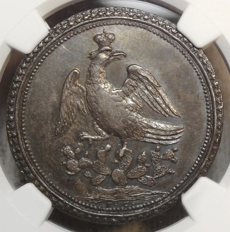 Inauguration of Iturbide, Emperor of Mexico, 1822, Rare