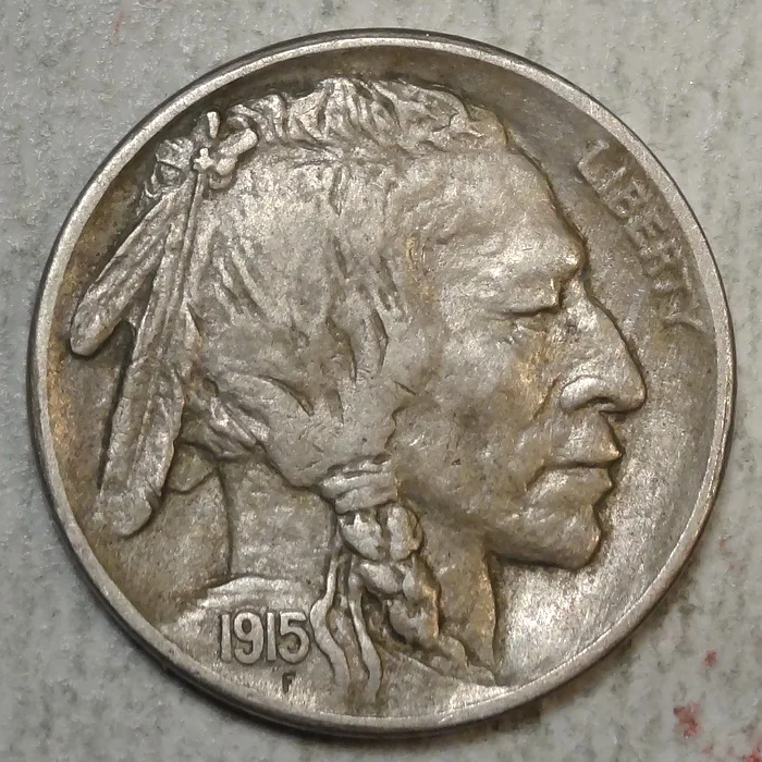 1915-S Buffalo Nickel, Choice Extremely Fine, Semi Key Date