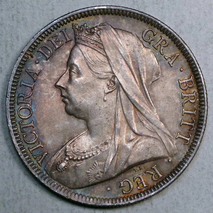 Great Britain 1899 Half Crown, Choice Uncirculated PCGS MS-63