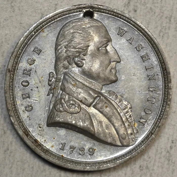 1889 Geo. Washington Inaugural Centennial Celebration Souvenir, D-43