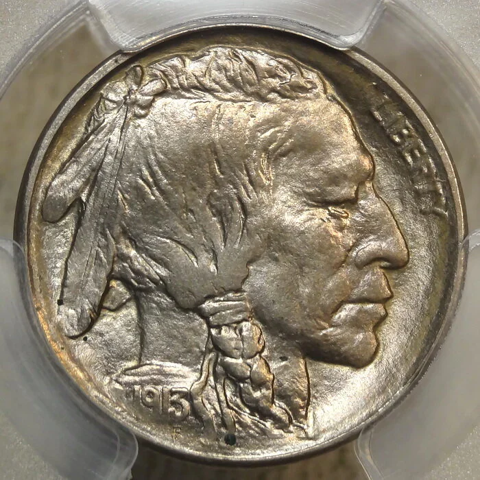 1913-S Type 1 Buffalo Nickel, Gem Uncirculated, PCGS MS-65