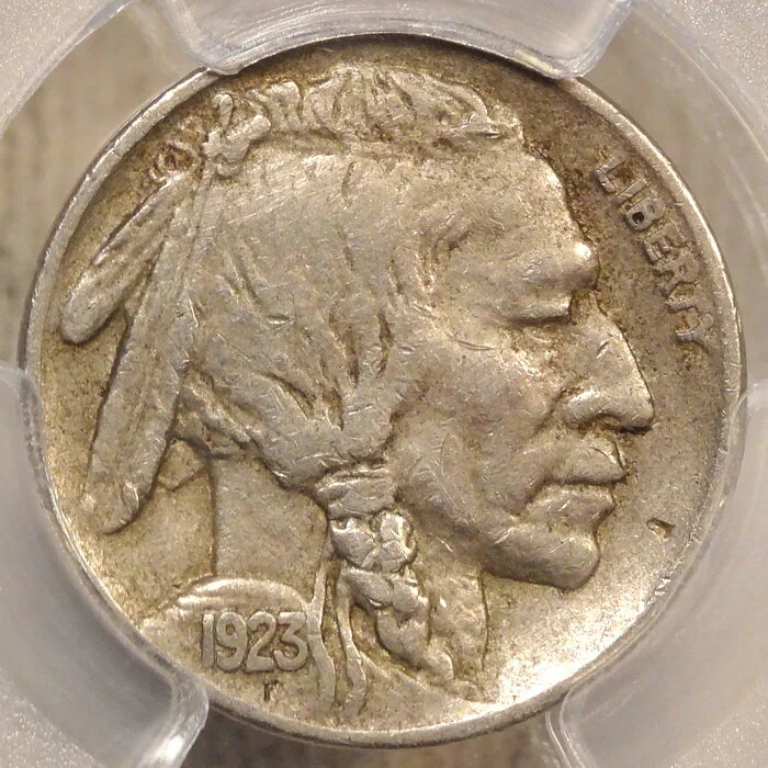 1923-S Buffalo Nickel, PCGS XF-40