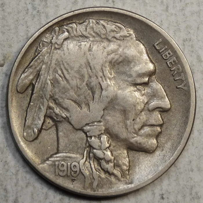 1919-D Buffalo Nickel, Choice Extremely Fine, Very Scarce