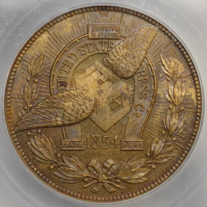 HK-735, U. S. Express Co. 50th Anniversary, Choice Uncirculated