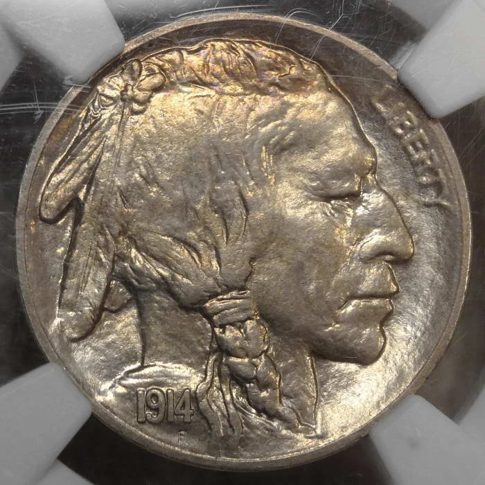 1914-S Buffalo Nickel, Choice Uncirculated, NGC MS-63