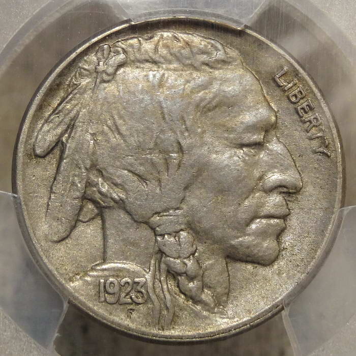 1923-S Buffalo Nickel, Choice Extremely Fine, PCGS XF-45