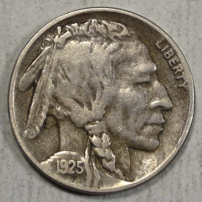 1925-D Buffalo Nickel, Extremely Fine, Well Struck, Scarce as Such