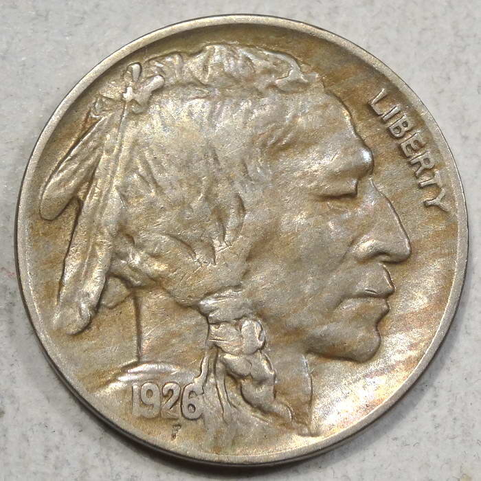 1926-D Buffalo Nickel, Extremely Fine, Well Struck