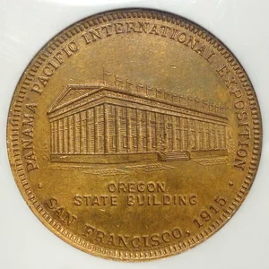 HK-411 Oregon State Fund Dollar, 1915 Panama-Pacific Exposition