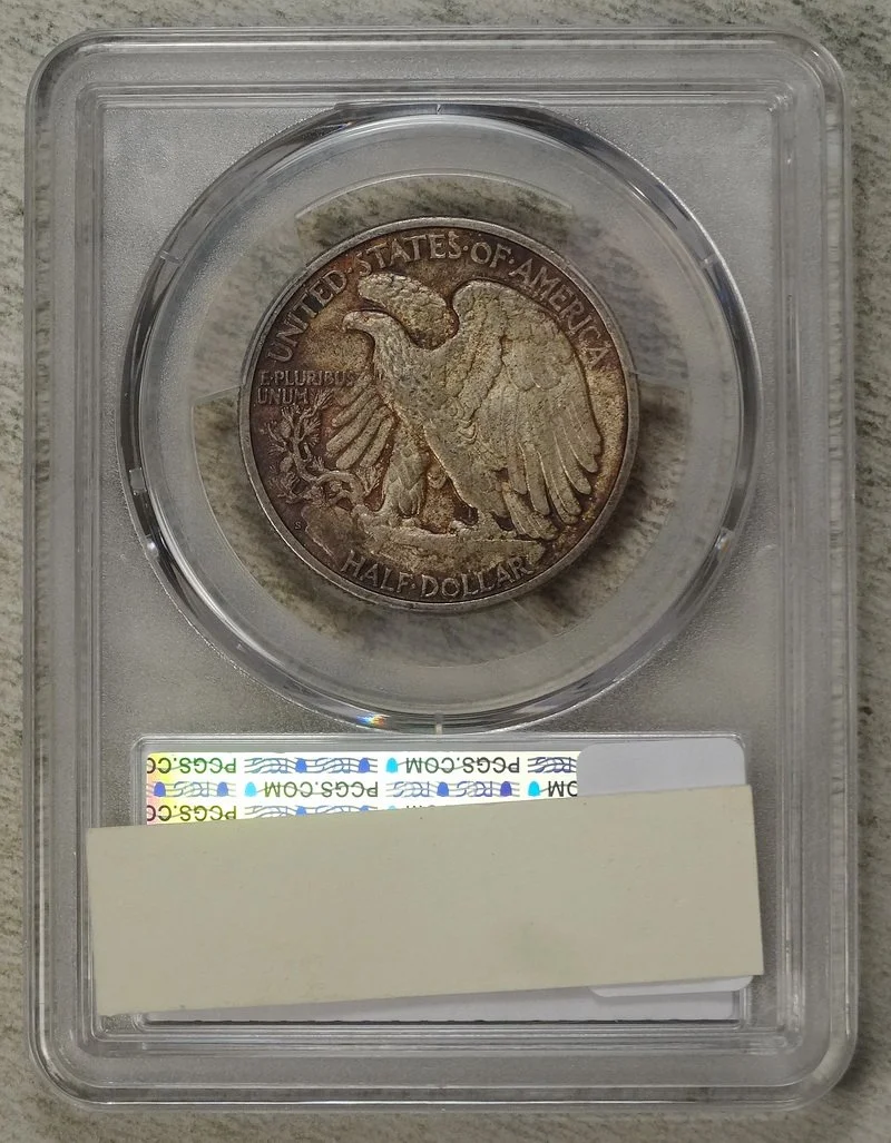 1934-S Walking Liberty Half Dollar, PCGS/CAC MS-62, Original & Crusty!, RARE CAC