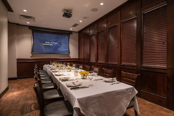 Chamberlain's Executive Room: Private Dining Room Up To 25 Guests