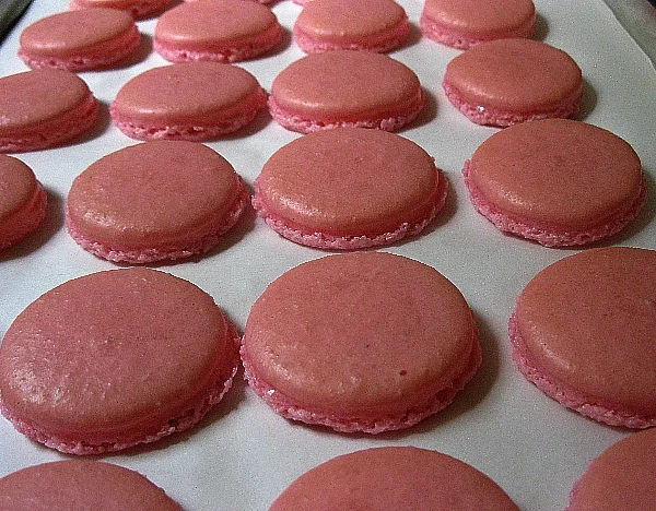 French Macaron Baking Adventures, Part 10: Double Cherry Macarons