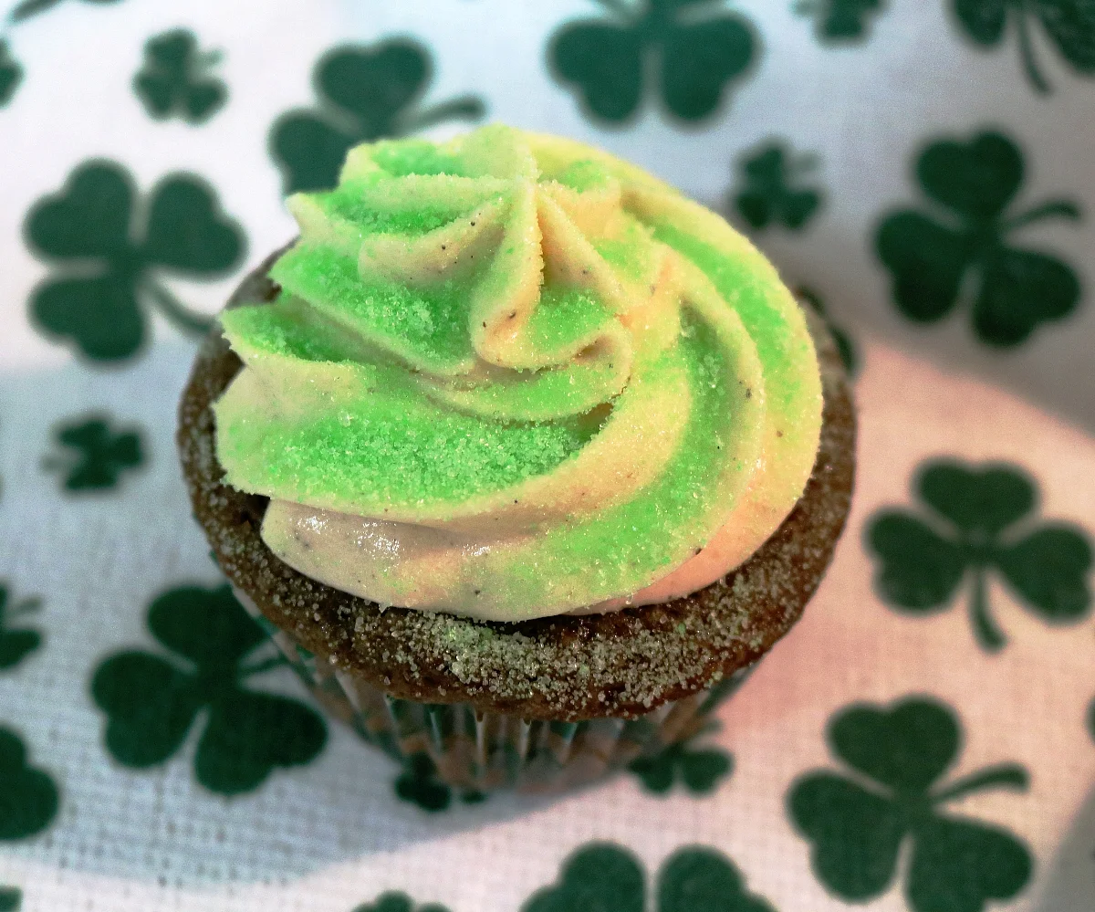 Green Velvet Cupcakes Recipe