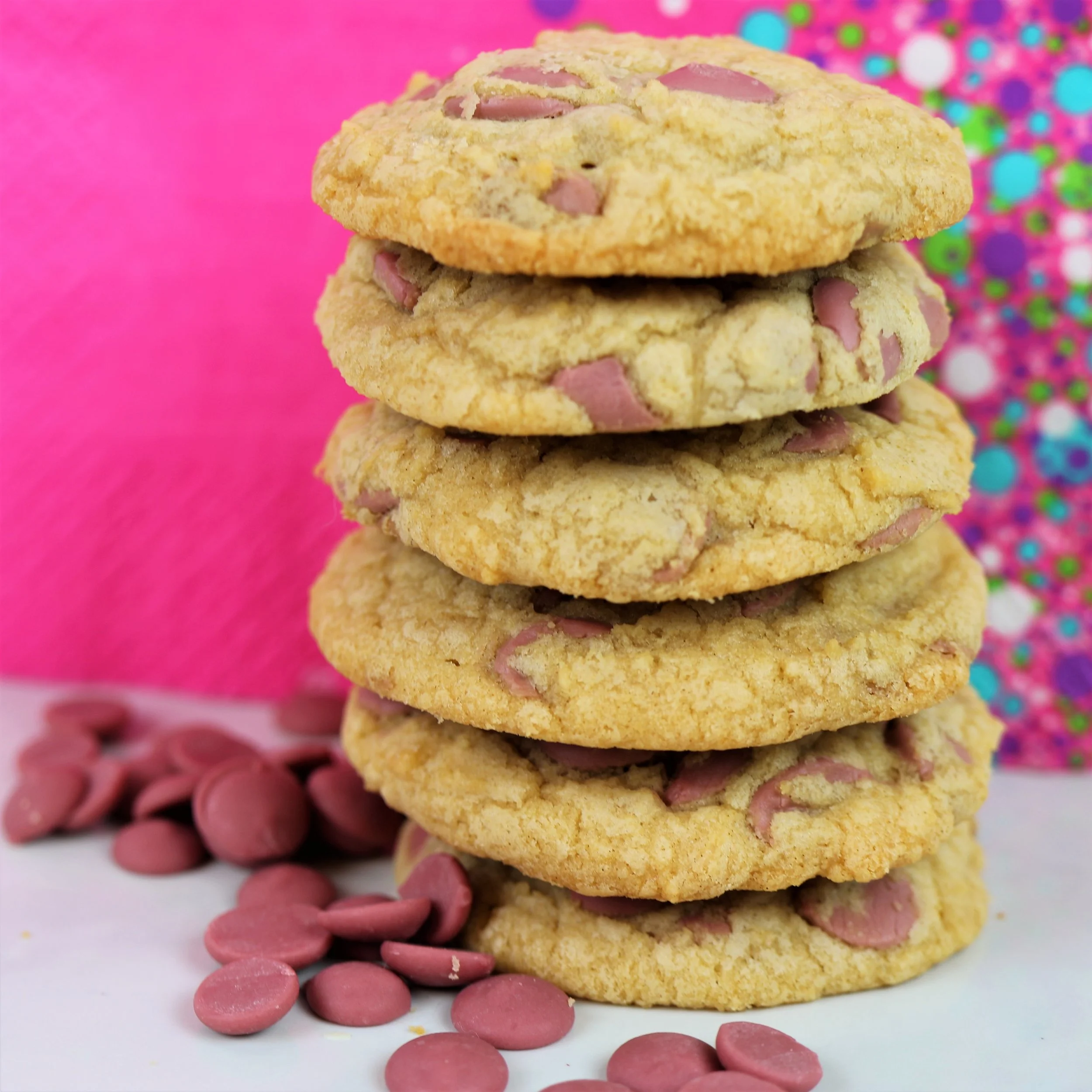 Ruby Chocolate Chip Cookies Recipe &amp; Video