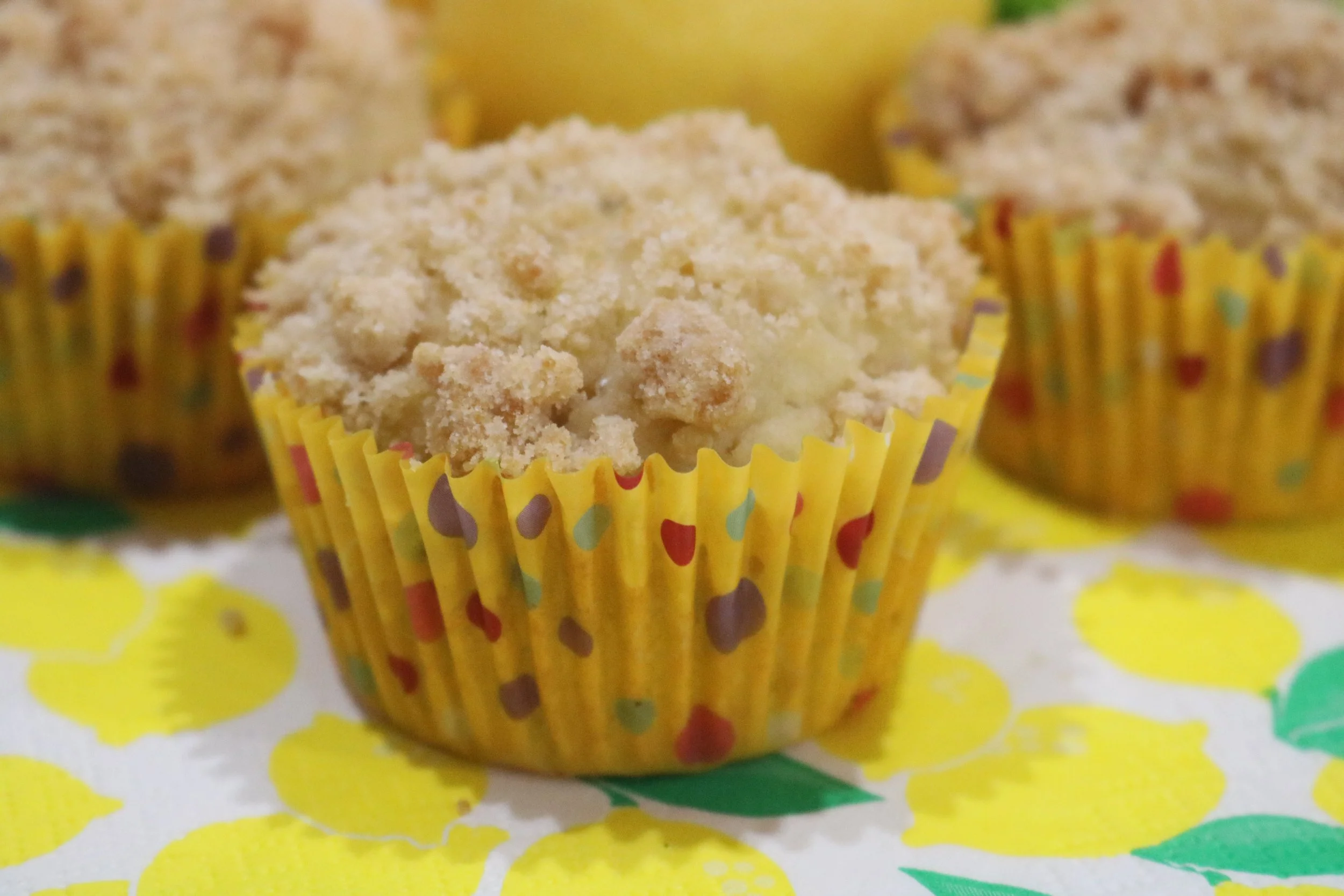 Lemon Streusel Muffins Recipe &amp; Video