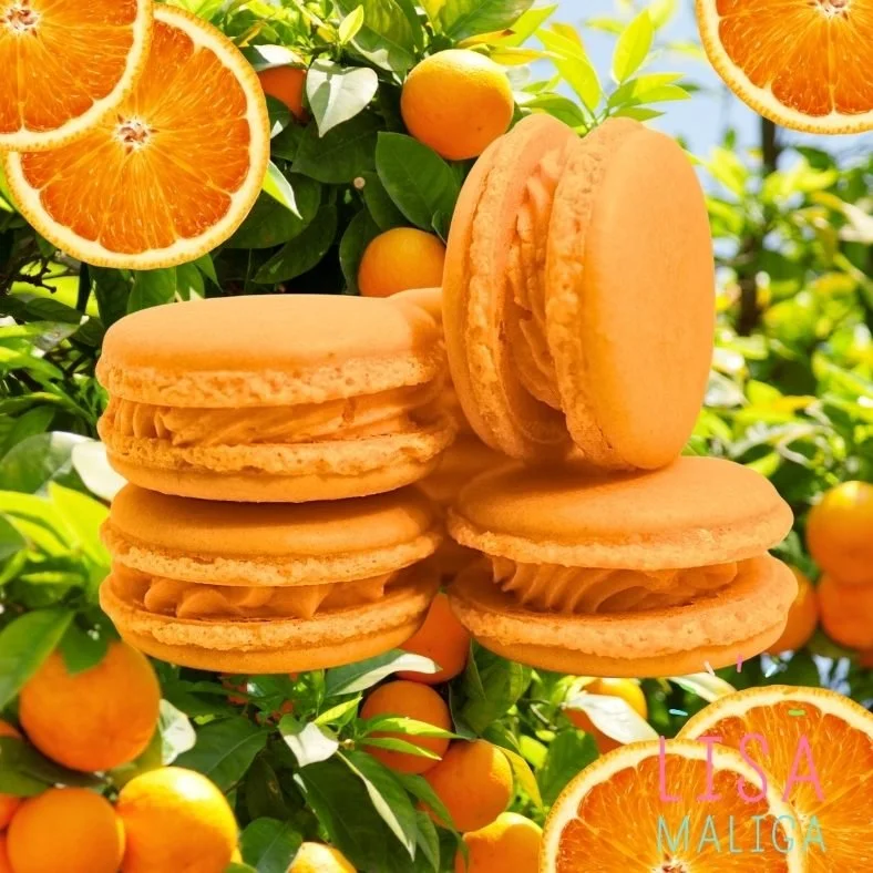 Orange Macarons Recipe & Video Tutorial