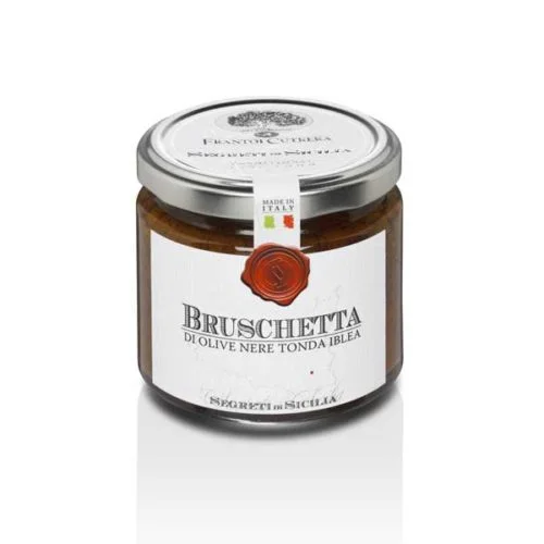 Bruschetta Olive nere, Sicile