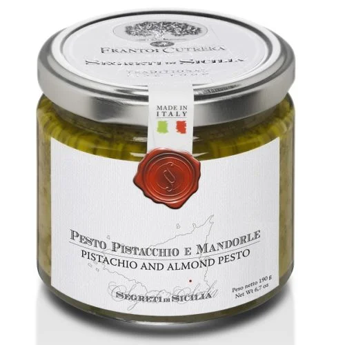 Pesto d'amande &amp; pistaches, Sicile