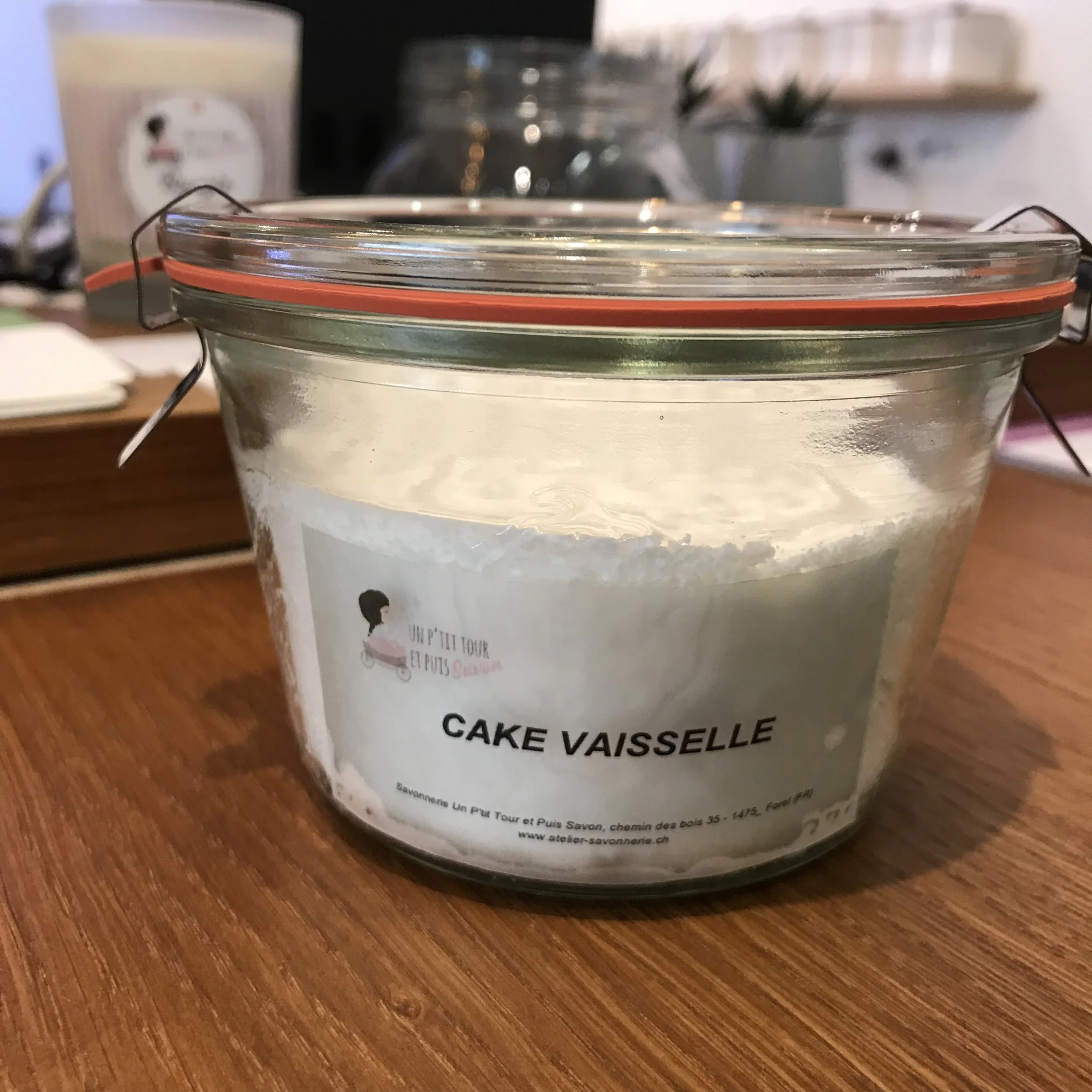 Cake vaisselle