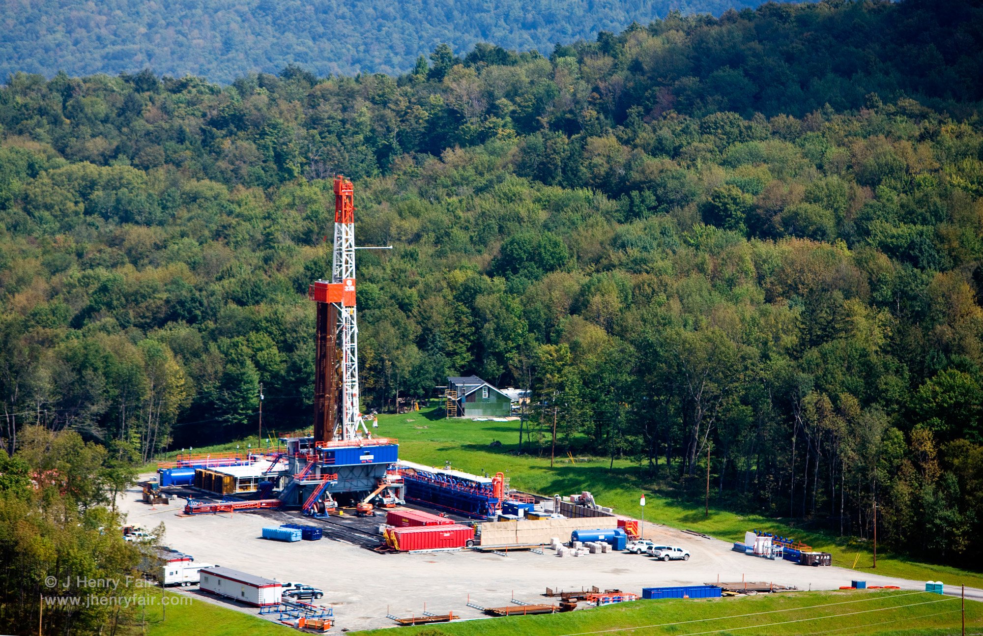  Landowners often are unaware of the scale of operations of a gas well when they sign the leases.  Aside from the visual impact to the property, with remnant drill pads and possible water contamination, the longer term concern of damage to property v
