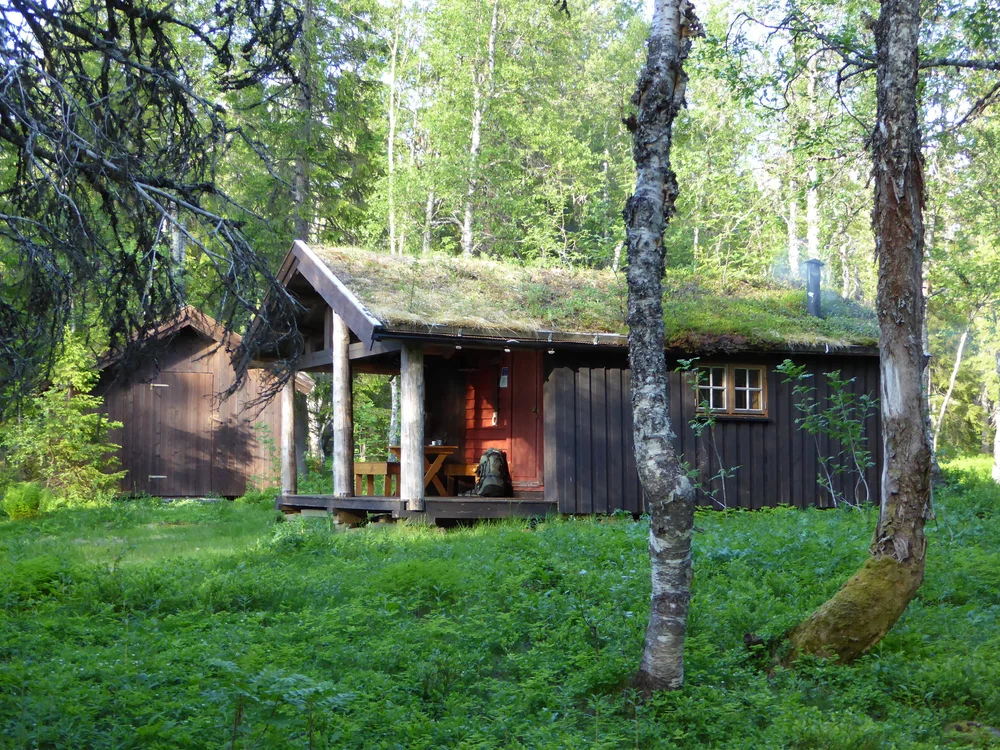 Skogstua i Namskroken i Børgefjell