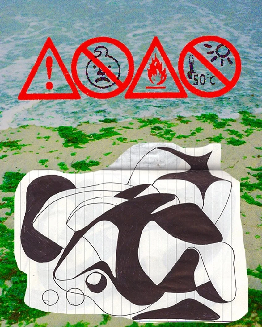 DANGER. NO SAD BABIES. FLAMMABLE. SUMMER [JUNE]