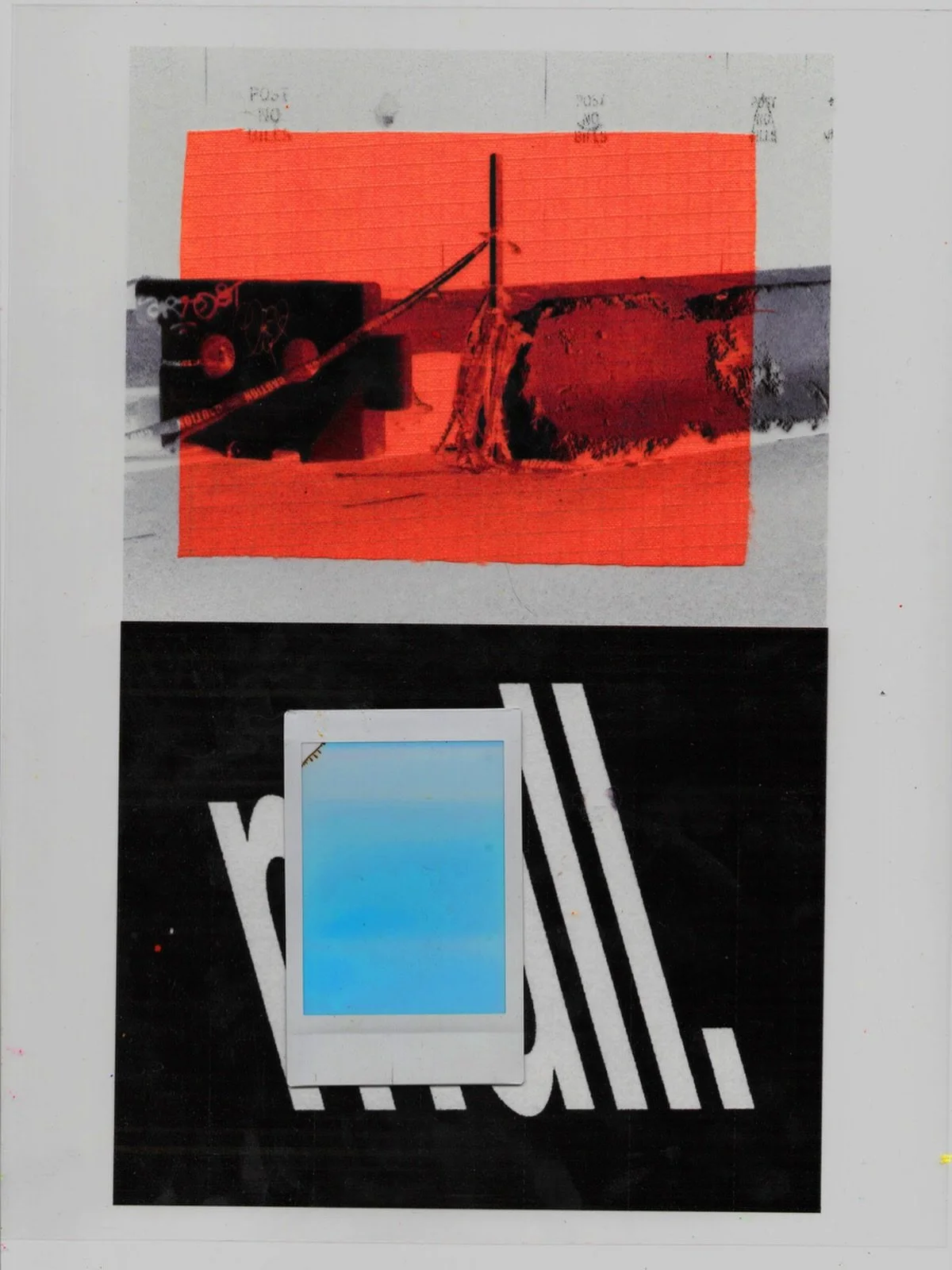 MULL

&bull;To think about deeply and at length&bull;

8.5&rdquo;x11&rdquo; Polaroid, print on transparency paper, fabric