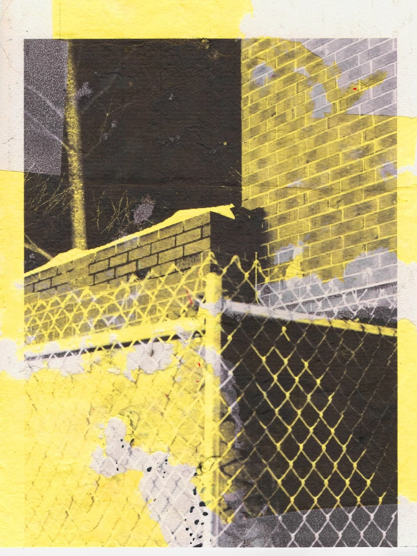 Inevitable light 

8.5&rdquo; x 11&rdquo; - Print on hand made paper