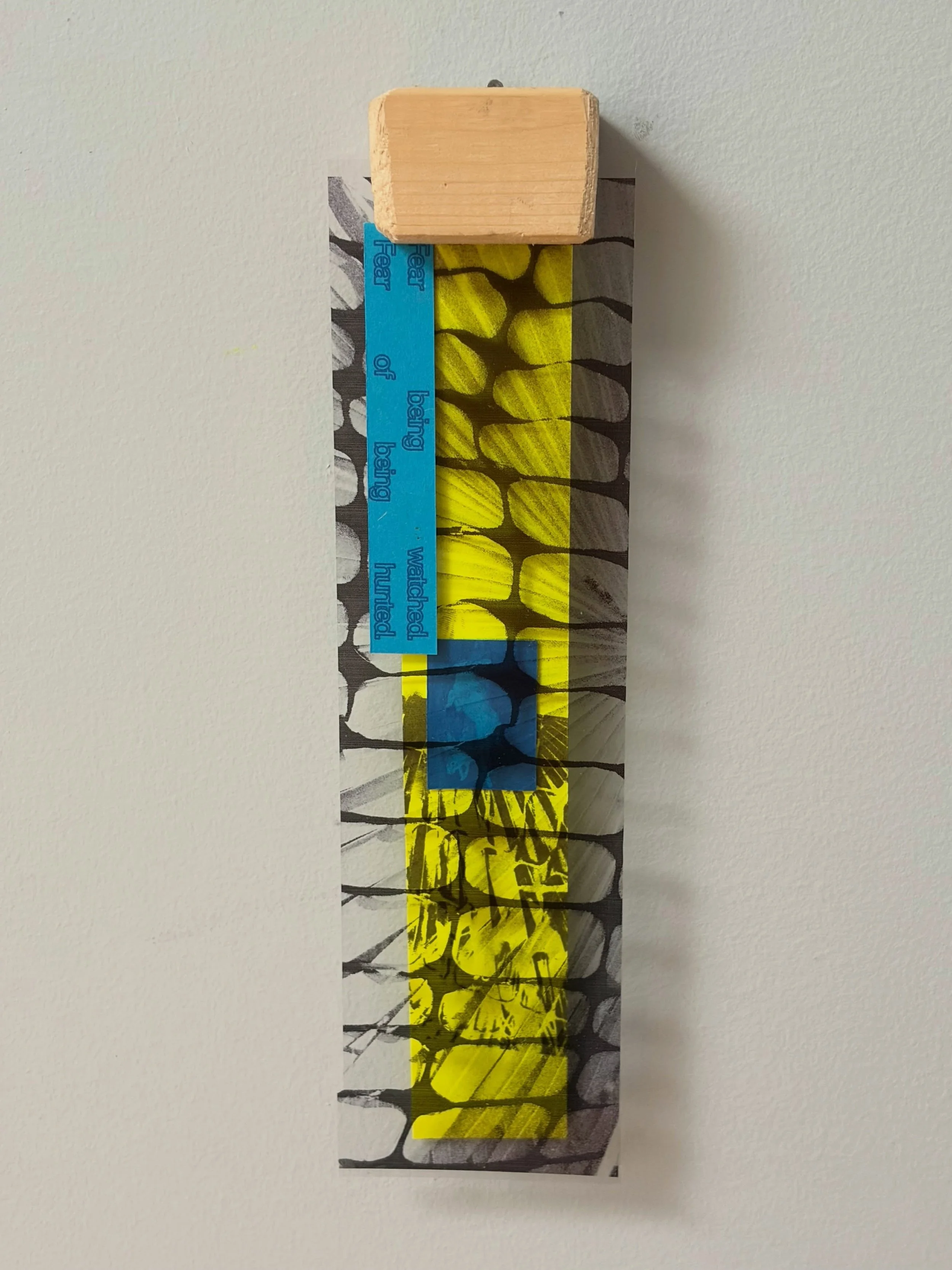 FEAR OF BEING WATCHED
FEAR OF BEING HUNTED

3&rdquo;x 11&rdquo; x 1&rdquo;

The forest sleeps on buried wires.