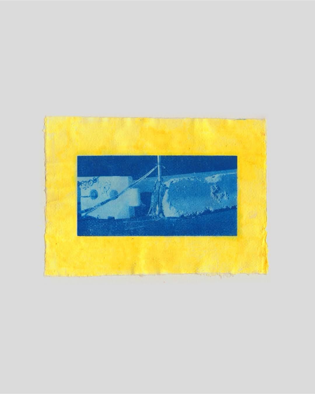 STICKS &amp; STONES

Cyanotype on paper 

6.5&rdquo;x8.5&rdquo;