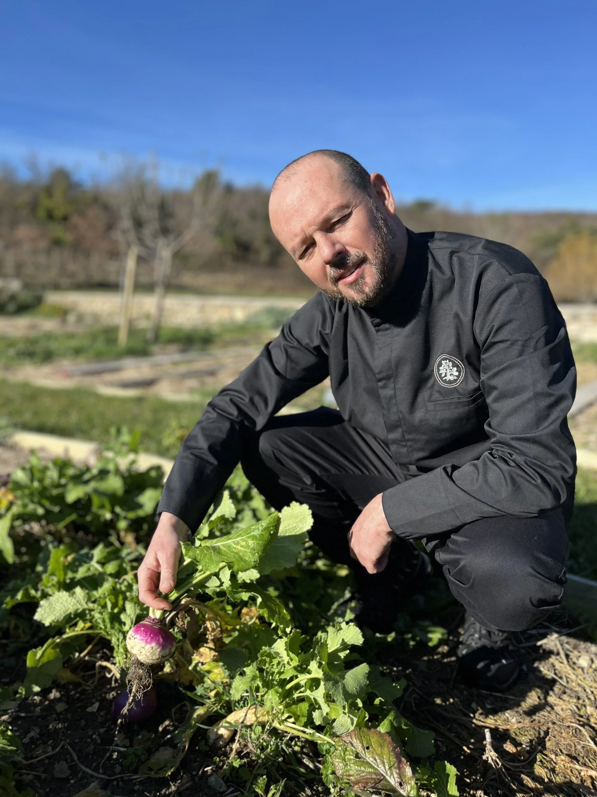Guillaume Delauné chef chene bleu and la verriere provence