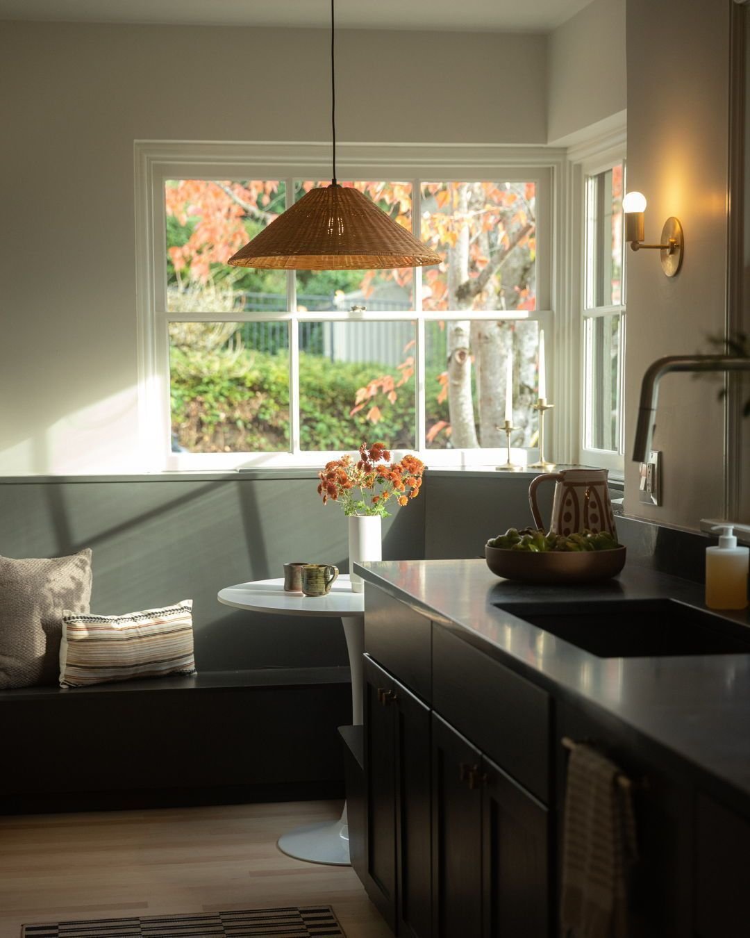 With the winter solstice around the corner, we've officially entered the darkest time of year. As the nights stretch on, I've been thinking a lot about how living spaces can provide a cozy refuge to ward off the winter blues. What could it look like 