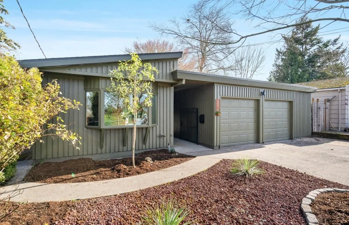 Much like the weather we&rsquo;ve been having, this midcentury ranch is a much-needed dose of warmth. With original wood paneling that glows in the sunlight, a sage-toned kitchen, and soft, earthy colors throughout, every detail seems to beckon you t