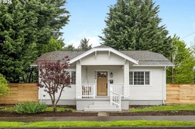 This 1925 Craftsman bungalow on a corner lot in North Portland has all the character you&rsquo;d hope for, with the updates that actually matter. Remodeled kitchen, refreshed baths with a Carrara marble vanity, a finished basement suite, covered deck