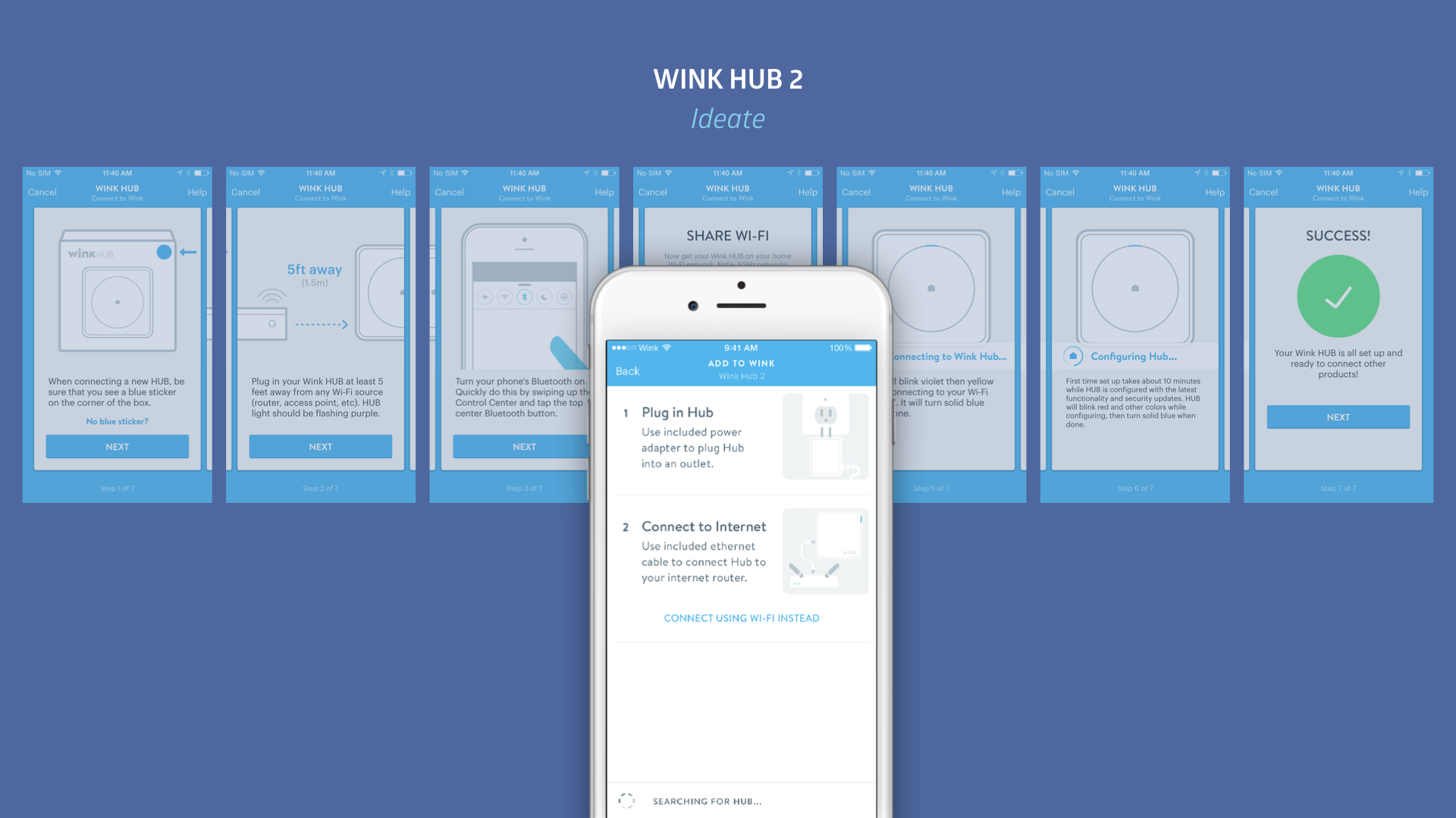 We ran through a few different cycles of prototyping and testing for user feedback. This allowed us to continue to refine the experience into something that felt truly simple and intuitive.