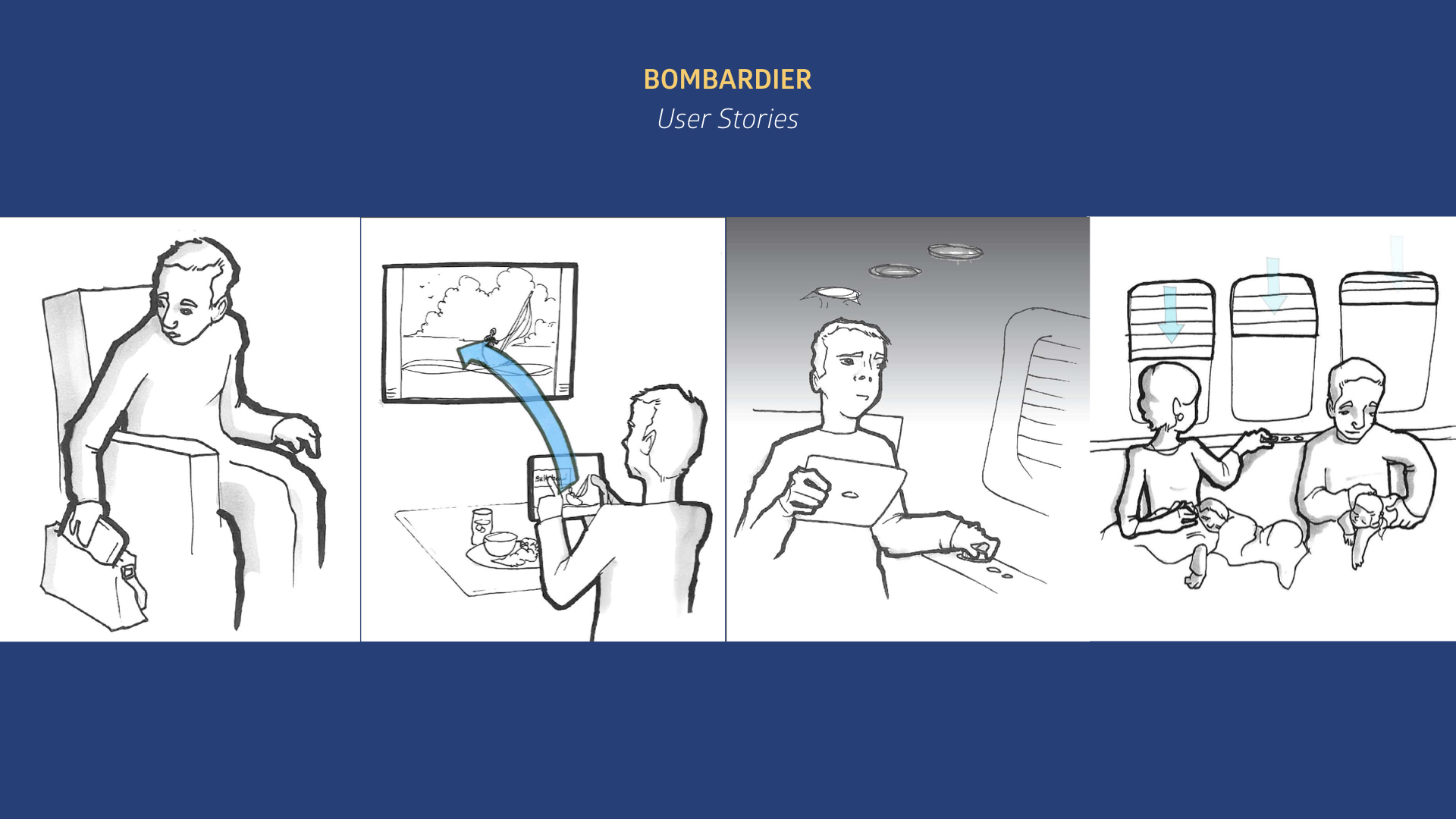 I built interactive prototypes to test out our ideas for how the interactions could work seamlessly within the cabin.