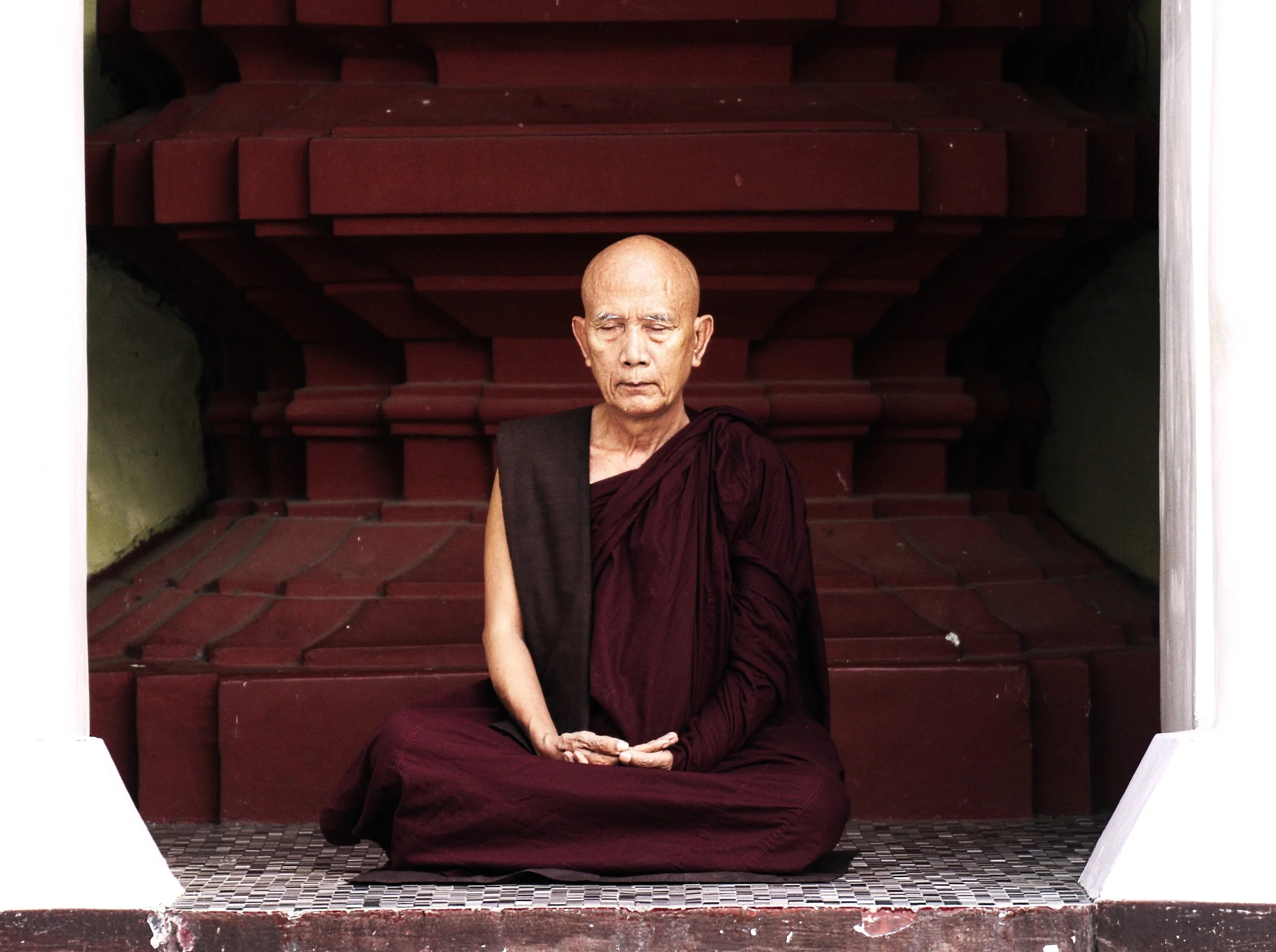 actually a Burmese monk, but I like the photo