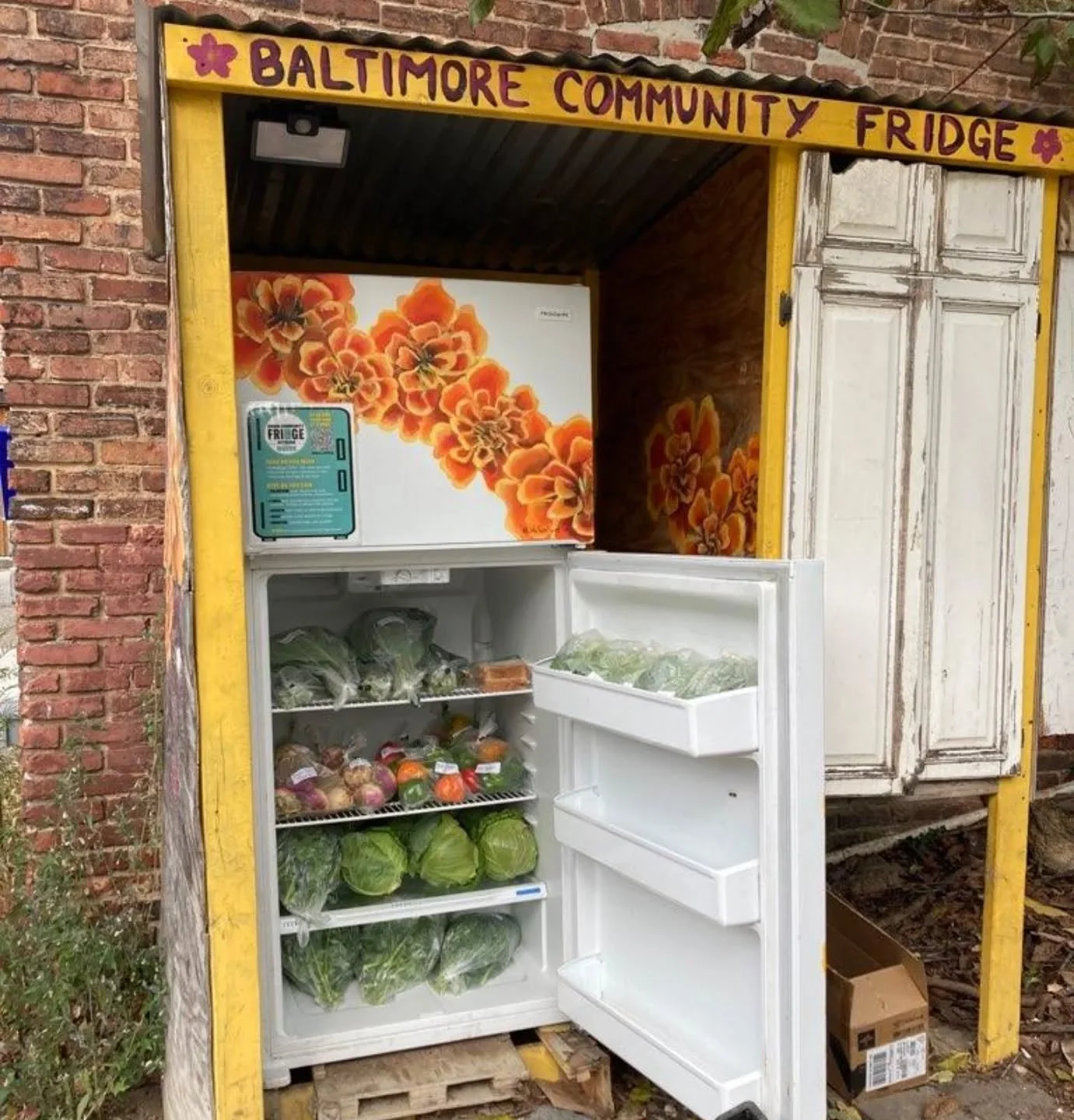 🍲 Help us help our neighbors!

🍳 We believe everyone deserves good food, enough food, and healthy food.

🛻 Our goal is to raise $1,000 to supply Community Fridges throughout Baltimore City with fresh vegetables straight from the farm throughout No