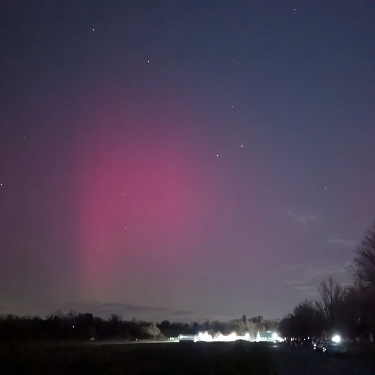 Did anyone else see the aurora last night? Pure magic. 💫