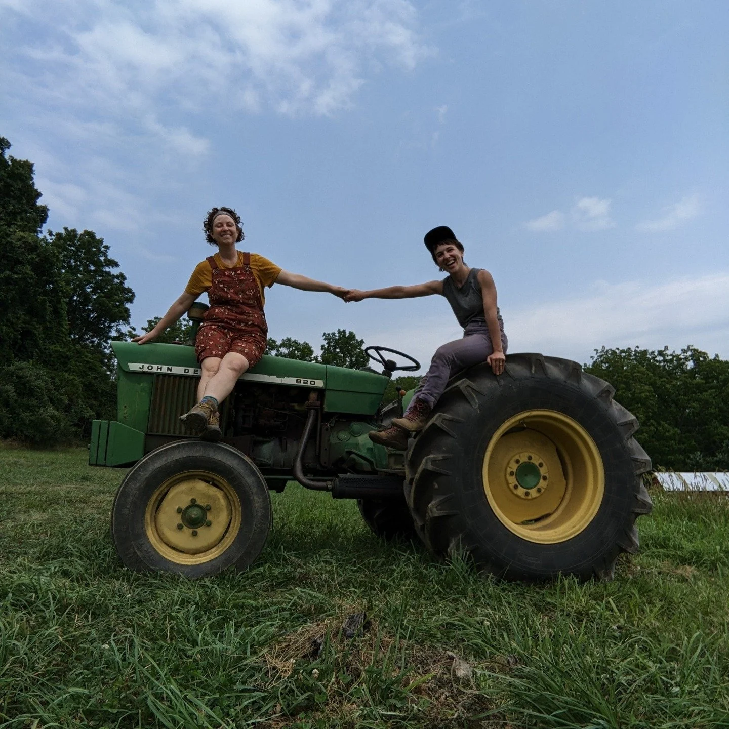 💫 I want to share a little more about this weekly work party + potluck idea (and I wanted to share even more photos of some of the incredible people who have helped make the farm happen).

💭 I've been thinking about this for a long time. I want to 
