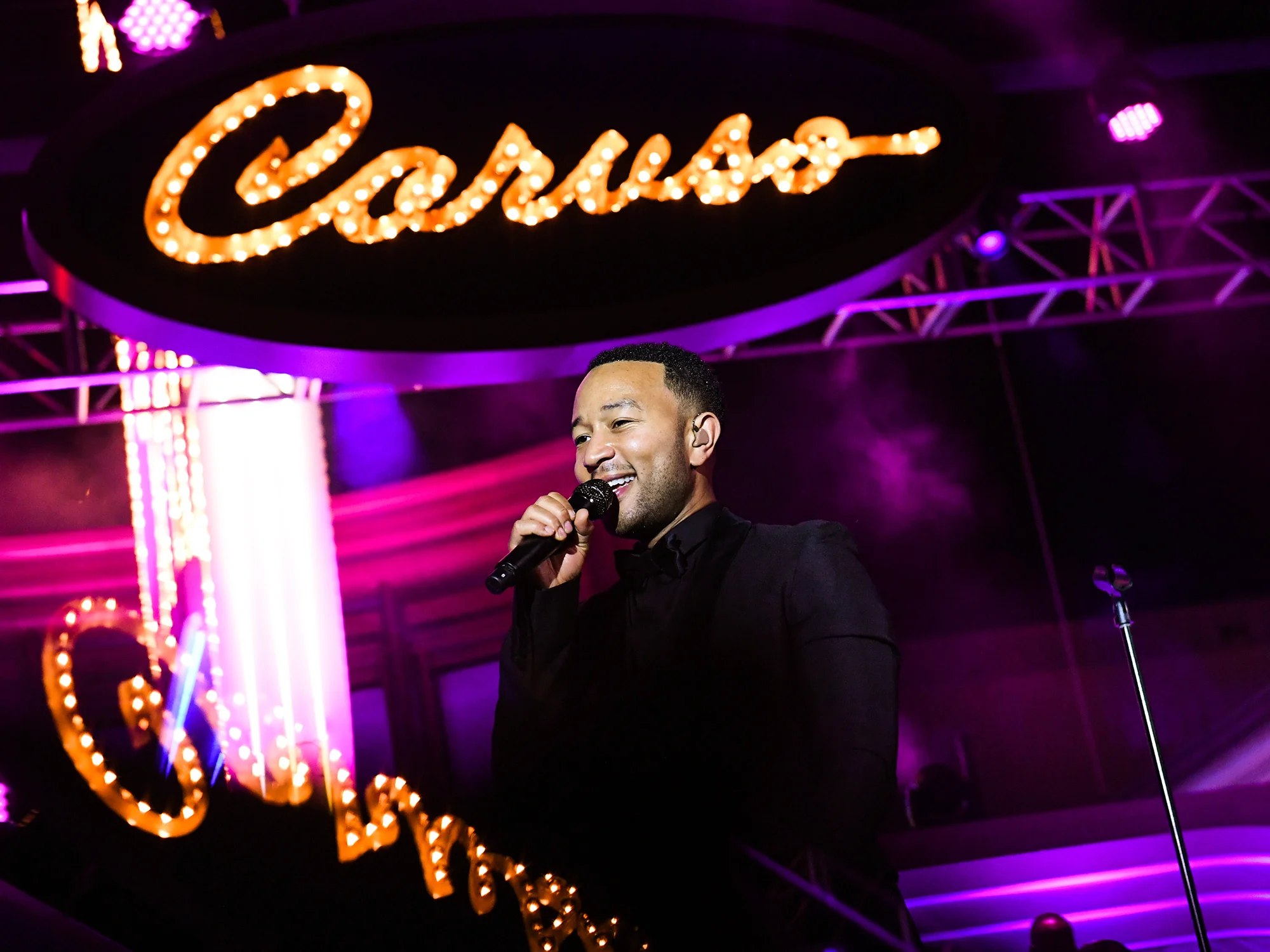 Caruso’s Palisades Village Launch Event / John Legend